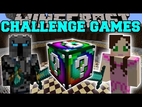 Minecraft: SPIRAL CHALLENGE GAMES - Lucky Block Mod 