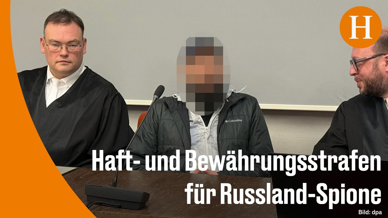Drei Männer wegen Spionage für Moskau verurteilt