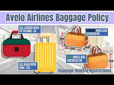 Avelo Airlines Baggage Policy | Baggage Rules & Restrictions