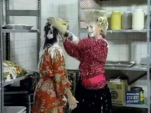 Fame pie fight - YouTube