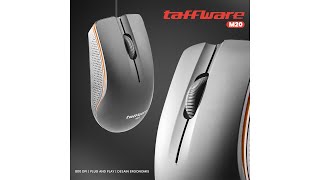 Pratinjau video produk Taffware Wired Mouse USB 800 DPI - M20