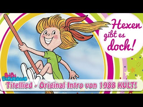 Bibi Blocksberg Intro 1988 und die ersten Hörspielcover KULT!!!