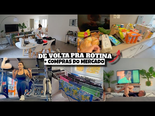 DE VOLTA PRA ROTINA, COMPRAS DO MERCADO e muito mais ❤️ - Bruna Paula