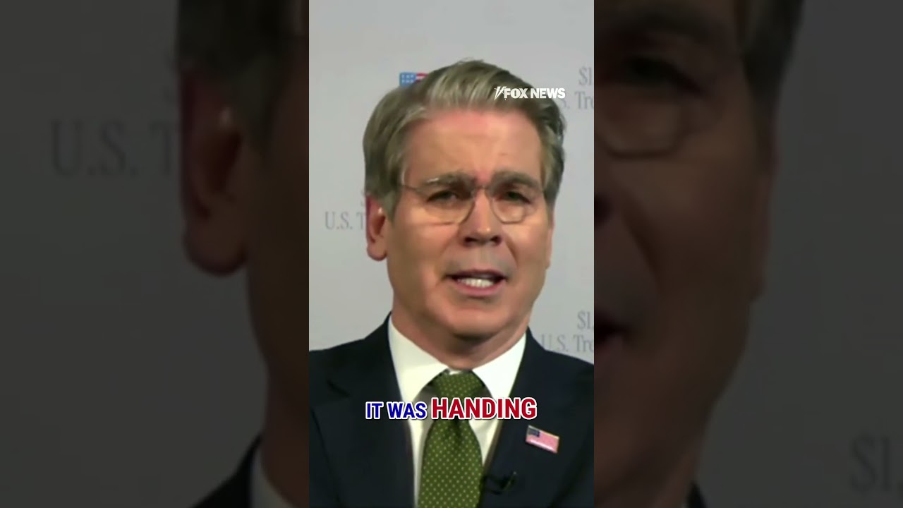 Iran sanctions: ‘MAXIMUM PRESSURE’ strategy works, Scott Bessent says #shorts #iran #trump #politics