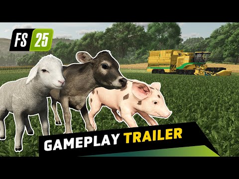 Farming Simulator 25 Gameplay Trailer Gamescom v1.0.0.0