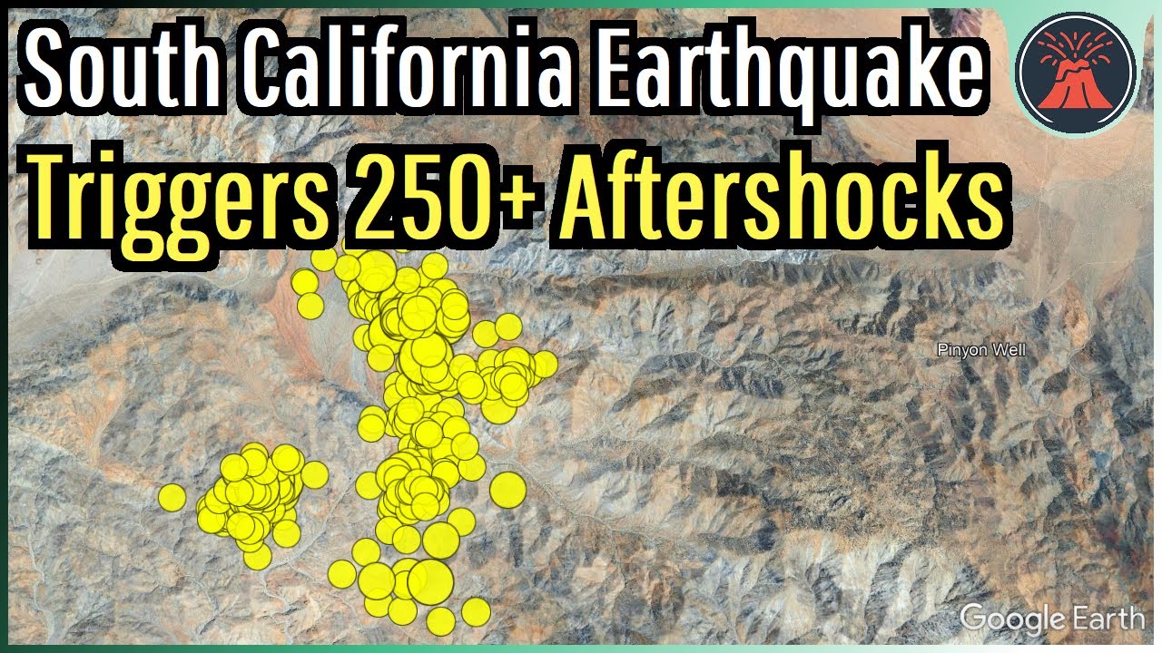 California Earthquake Update; M4.9 Strikes, Followed by 250+ Aftershocks