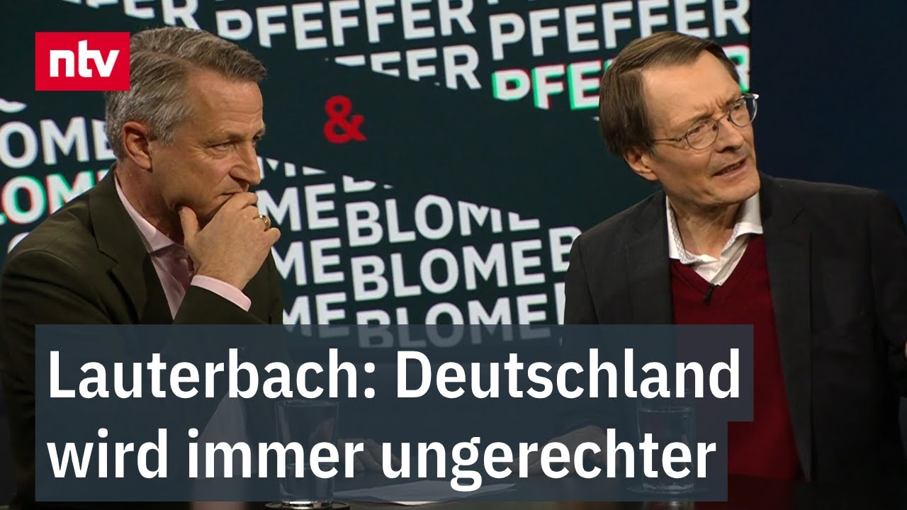 Wird Deutschland immer ungerechter?: ntv Talk "Blome & Pfeffer"