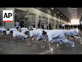 Costa Rica’s minister tours El Salvadors super prison