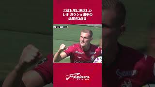 こぼれ玉に反応したレオ ガウショ選手の追撃の2点目／ファジアーノ岡山vsセレッソ大阪【百年構想リーグ】