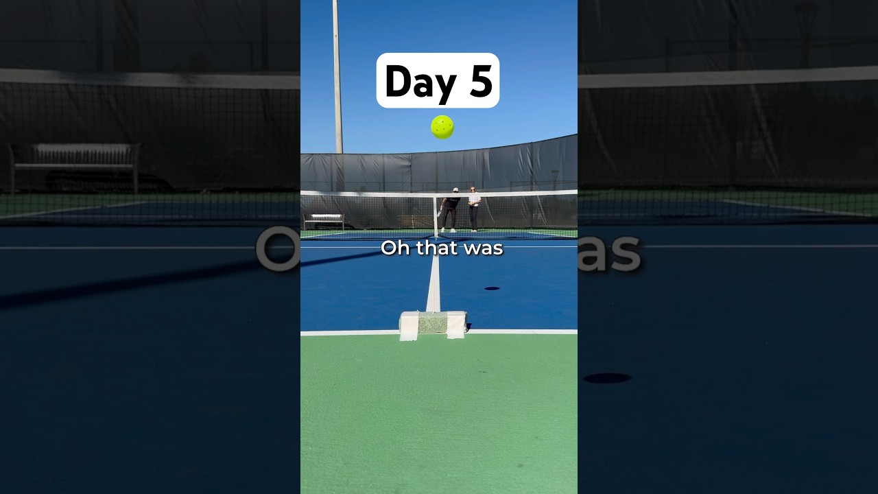 Five days later…#pickleball