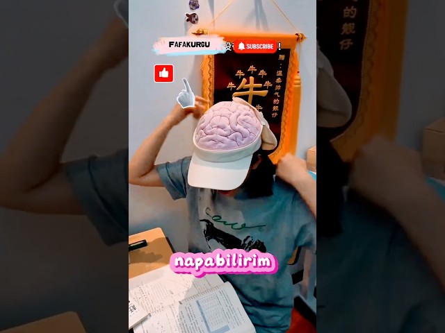 Beyin Şeklindeki Şapkam 🤩💯