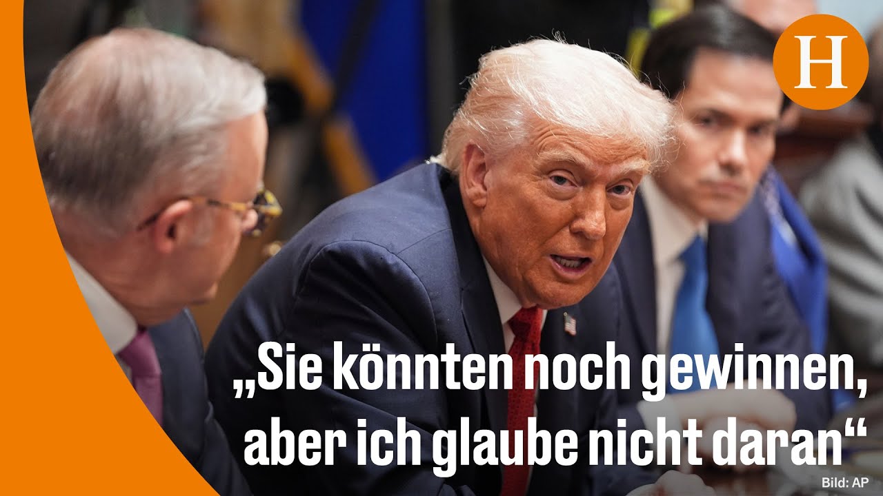 Trump zweifelt an Sieg-Chancen der Ukraine – Europäer erhöhen Druck auf Russland