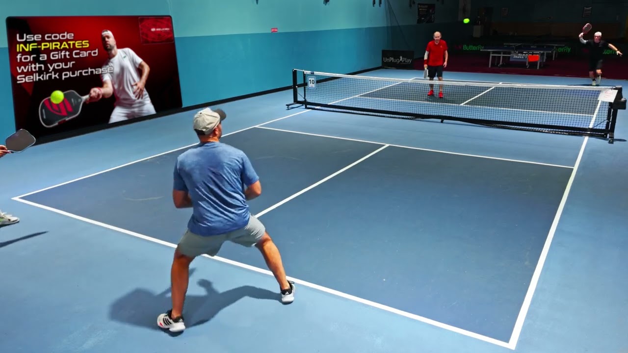 4.5 Senior Men's vs Mixed Doubles in Orlando, FL