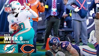 Miami Dolphins vs. Chicago Bears | 2022 Week 9 Game Highlights