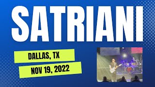 Joe Satriani Live Dallas, TX 2022- Concert Highlights