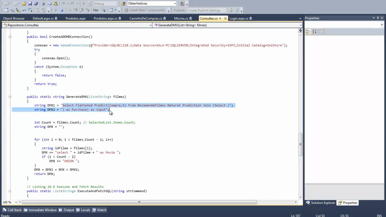 Projeto: Data Mining com Sql Server 2008 e C# - Prof. Márcio Bueno ...