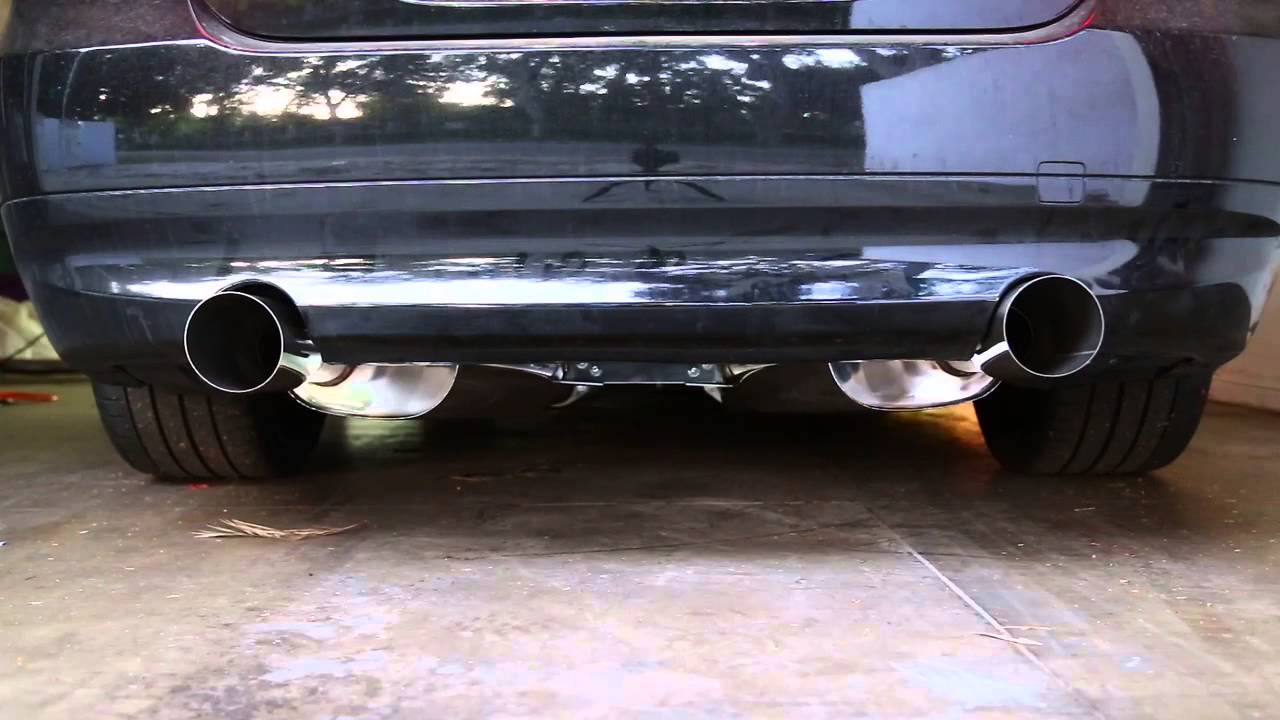 335I bmw performance exhaust youtube #7