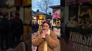 I ATE EVERYTHING at Camden Market in London 🧇🌯🍓 #shorts #london