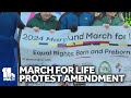 March for Life protests Freedom in Reproduction amendment