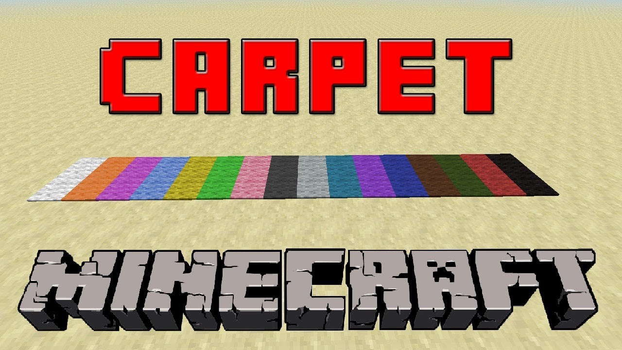 How To Make Carpet In Minecraft Update Youtube