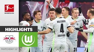 Wolfsburg OVERWHELM Leipzig! | RB Leipzig — VfL Wolfsburg 1-5 | Highlights | MD 12 – Bundesliga