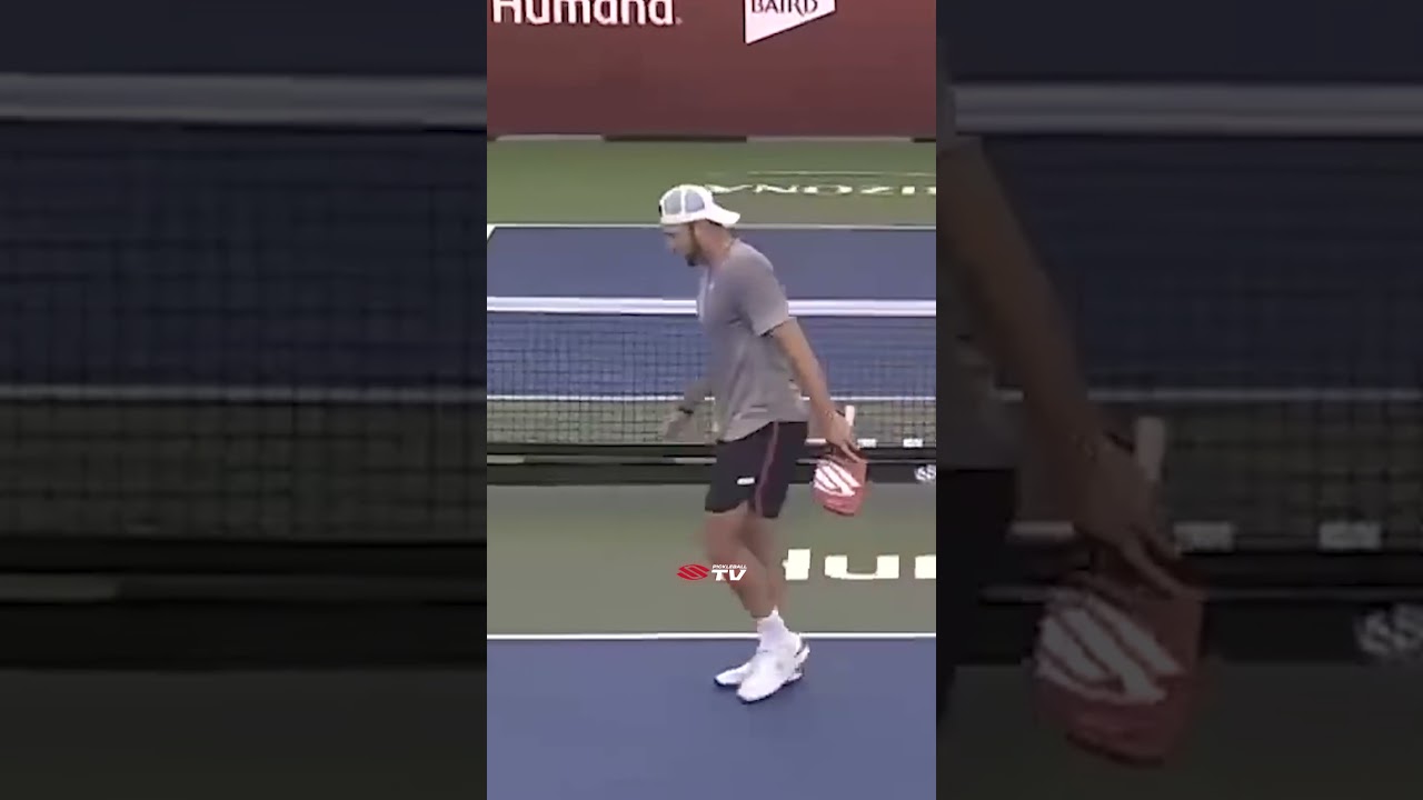 That backhand flick 🔥 #pickleball #pickleballislife #pickleballhighlights