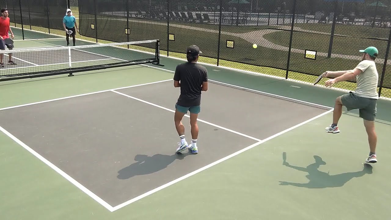 YOUNG HARD HITTERS VS OLD SOFT DINKERS! 3.9 Pickleball Game at Prince Creek in Murrells Inlet, SC