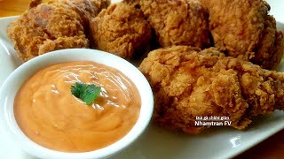ĐÙI GÀ CHIÊN GIÒN cách làm thịt giòn thơm mềm mọng nước thấm vị ngon như ngoài tiệm |Nhamtran FV