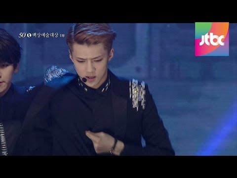 EXO-K 축하공연 백상예술대상 50회 1부