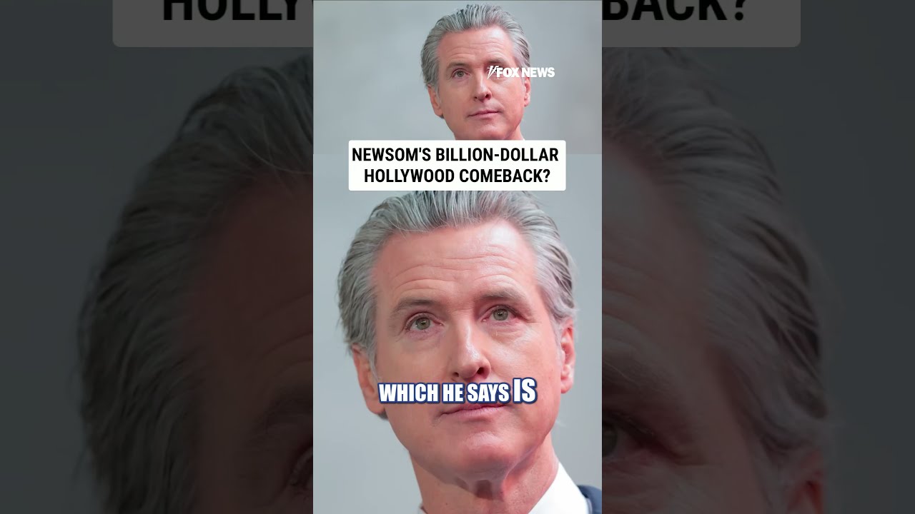 'TOO LITTLE, TOO LATE': Newsom touts Hollywood comeback, film experts push back #news