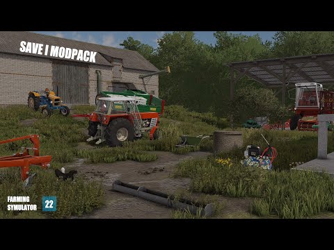 FS22 MEGA SAVE & MODPACK Połowa v1.0.0.0