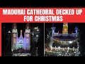 Madurais St Marys Cathedral Adorned Decked Up For Christmas