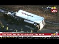 LIVE: SkyTeam 11 is over an overturned tractor-trailer on the Bel Air Bypass #Breaking - wbaltv.com  - 02:52 min - News - Video
