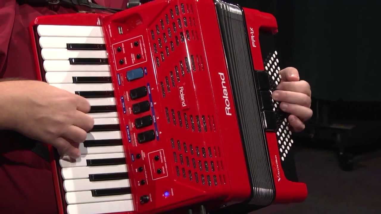 Roland Fr X Piano V Accordion With Speaker Overview Full Compass