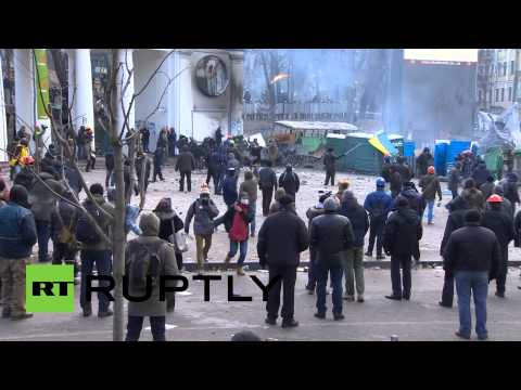 Неспокойная столица: беспорядки в Киеве продолжаются