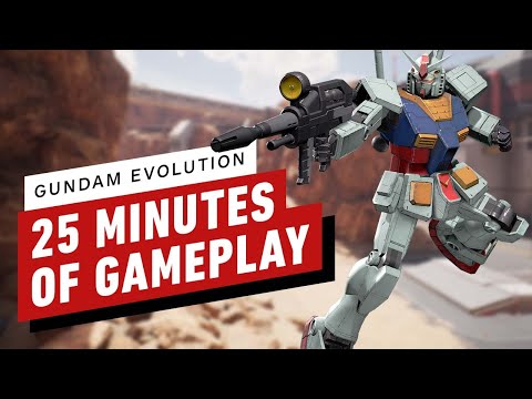 25 Minutes of Gundam Evolution Gameplay (Network Test)