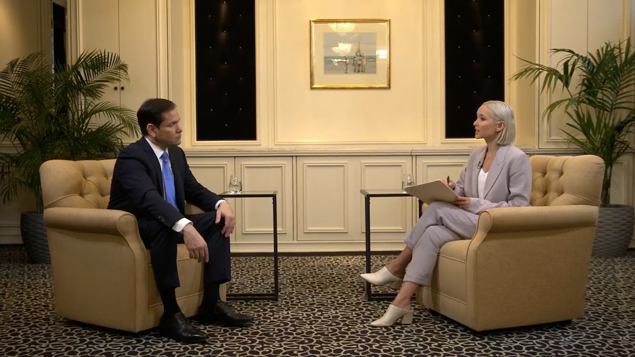 EXCLUSIVE: Marco Rubio sits down with POLITICO at the NATO summit