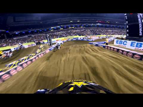 GoPro HD: Davi Millsaps Main Event 2013 Monster Energy Supercross from Indianapolis 