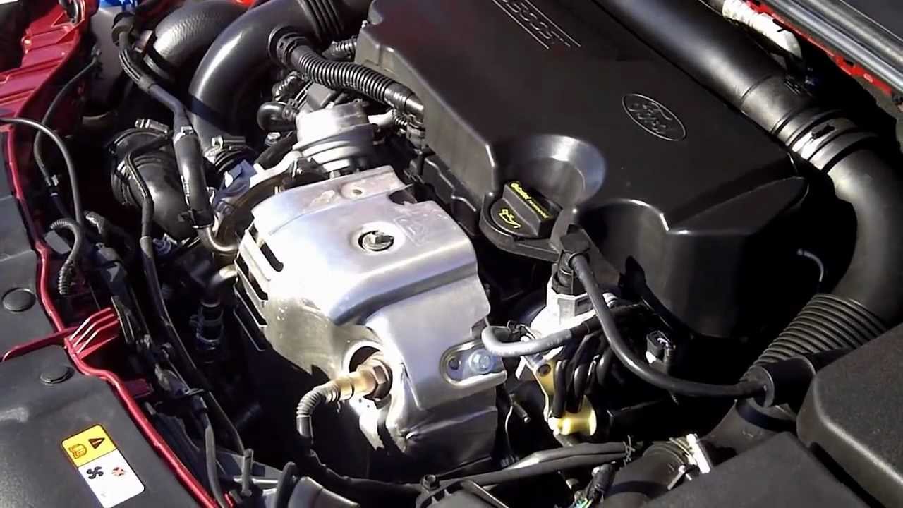 Ford focus 1 0 ecoboost engine sound youtube