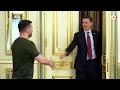 Ukraines Zelenskiy meets UKs Jeremy Hunt in Kyiv | REUTERS  - 01:11 min - News - Video