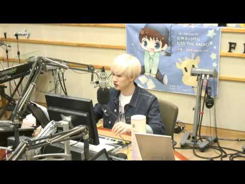 140929 Call out to Donghae + Ending kiss #SuperJunior Eunhyuk KTR #MAMACITA