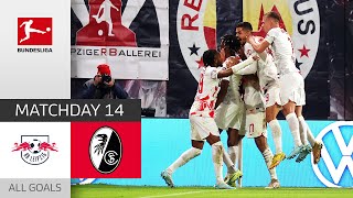 2 goals in 2 minutes! | RB Leipzig — SC Freiburg 3-1 | All Goals | Matchday 14 – Bundesliga 2022/23