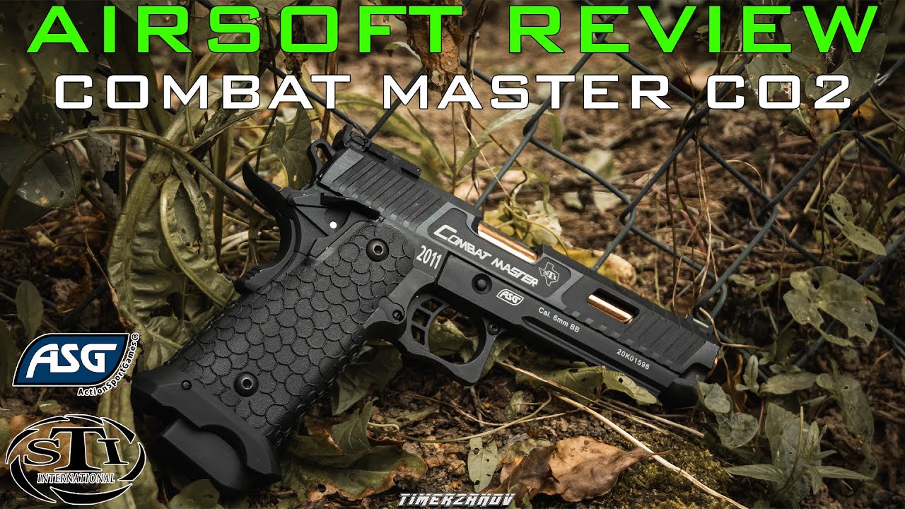 Airsoft Review #88 Combat Master Co2 GBB STI/ASG (GUNS AND TARGETS)
