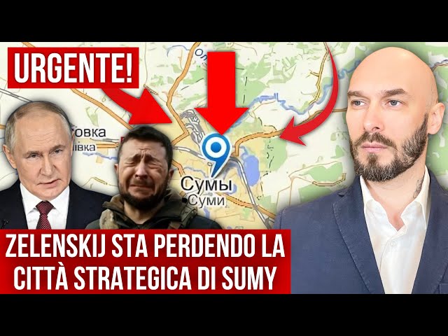 URGENTE! ZELENSKIJ STA PERDENDO LA CITTÀ STRATEGICA DI SUMY.