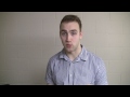 Video Blog #1 - What I'm Excited About