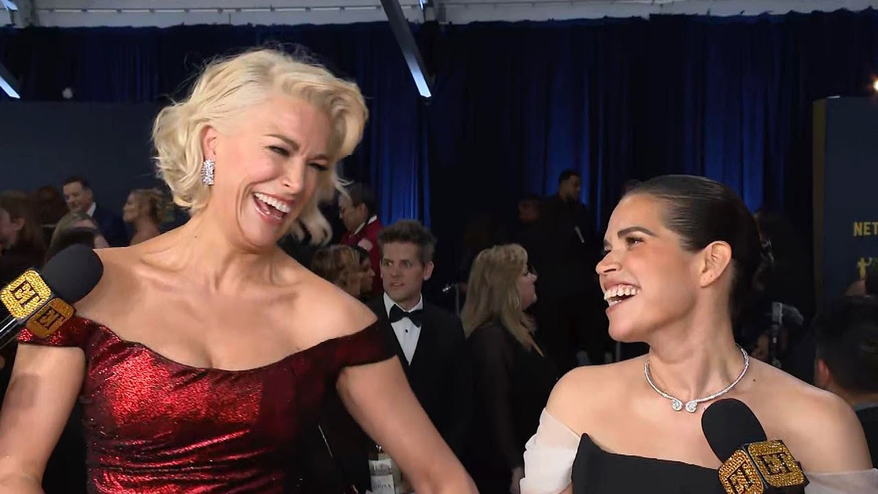 America Ferrera Says Hannah Waddingham SAVED Her From Fashion Mishap! (Exclusive)