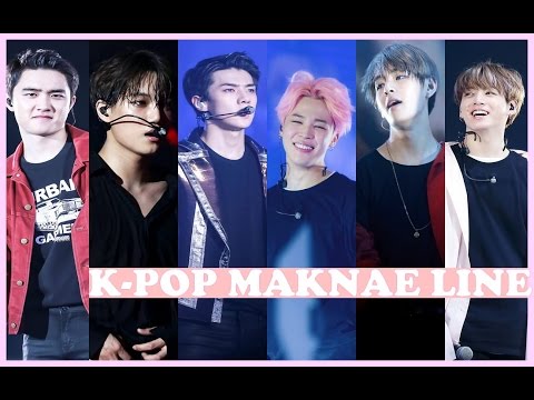 K-POP BOY GROUPS MAKNAE LINE