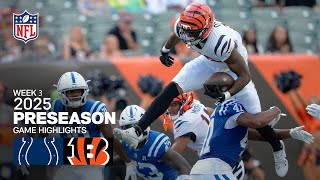 Indianapolis Colts vs Cincinnati Bengals | 2025 Preseason Week 3