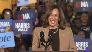 WATCH LIVE: VP Kamala Harris holding metro Atlanta rally with former President Barack Obama