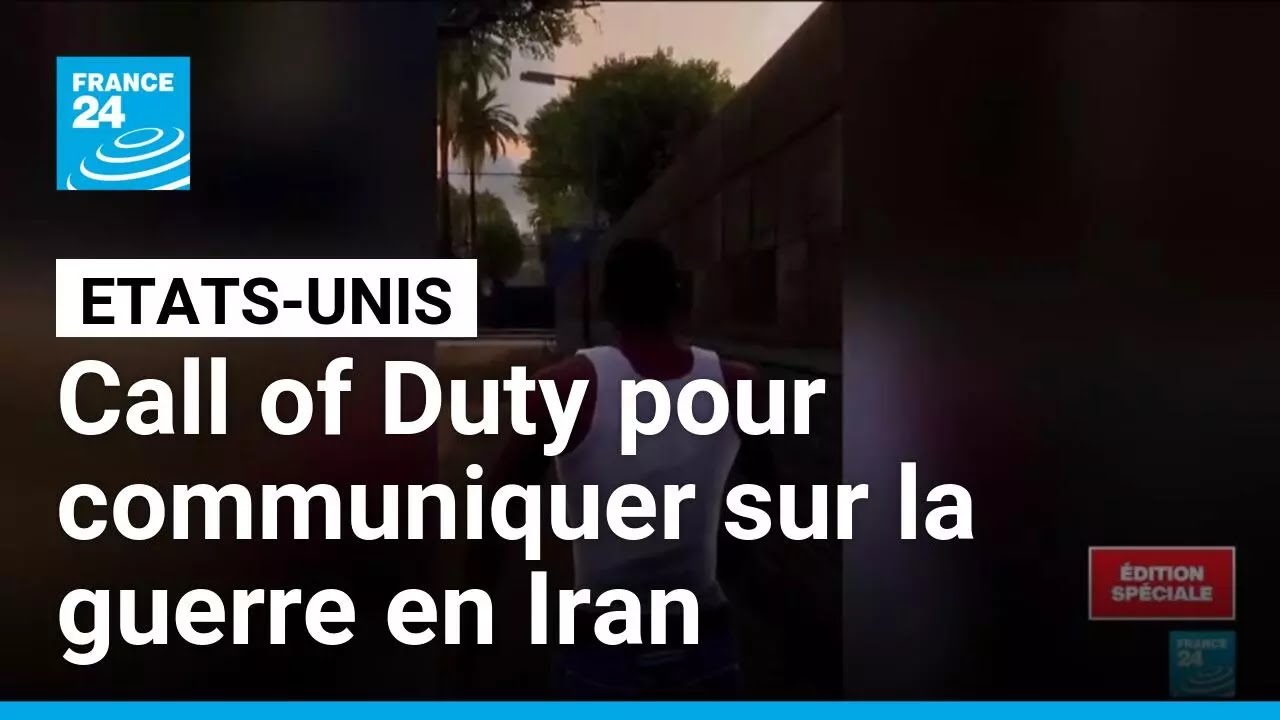 Washington s'inspire de Call of Duty pour communiquer sur la guerre en Iran • FRANCE 24